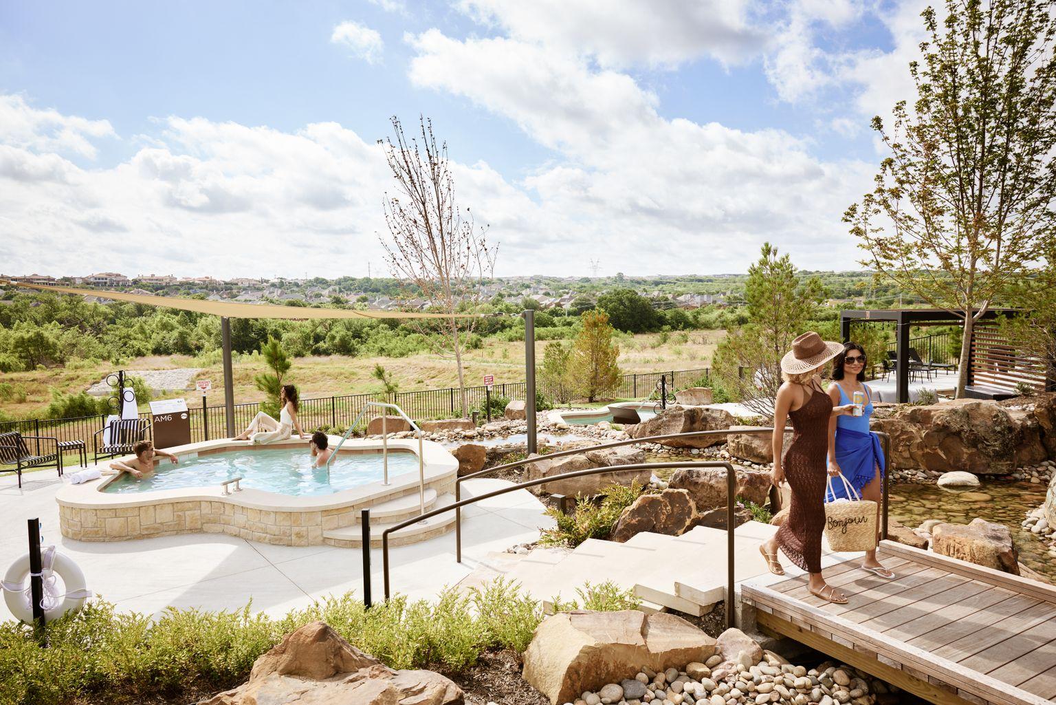 Pool surrounded by nature